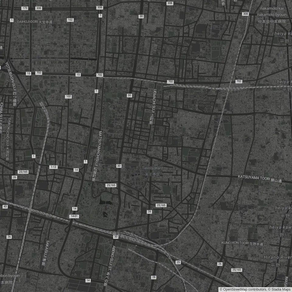 Venue location map