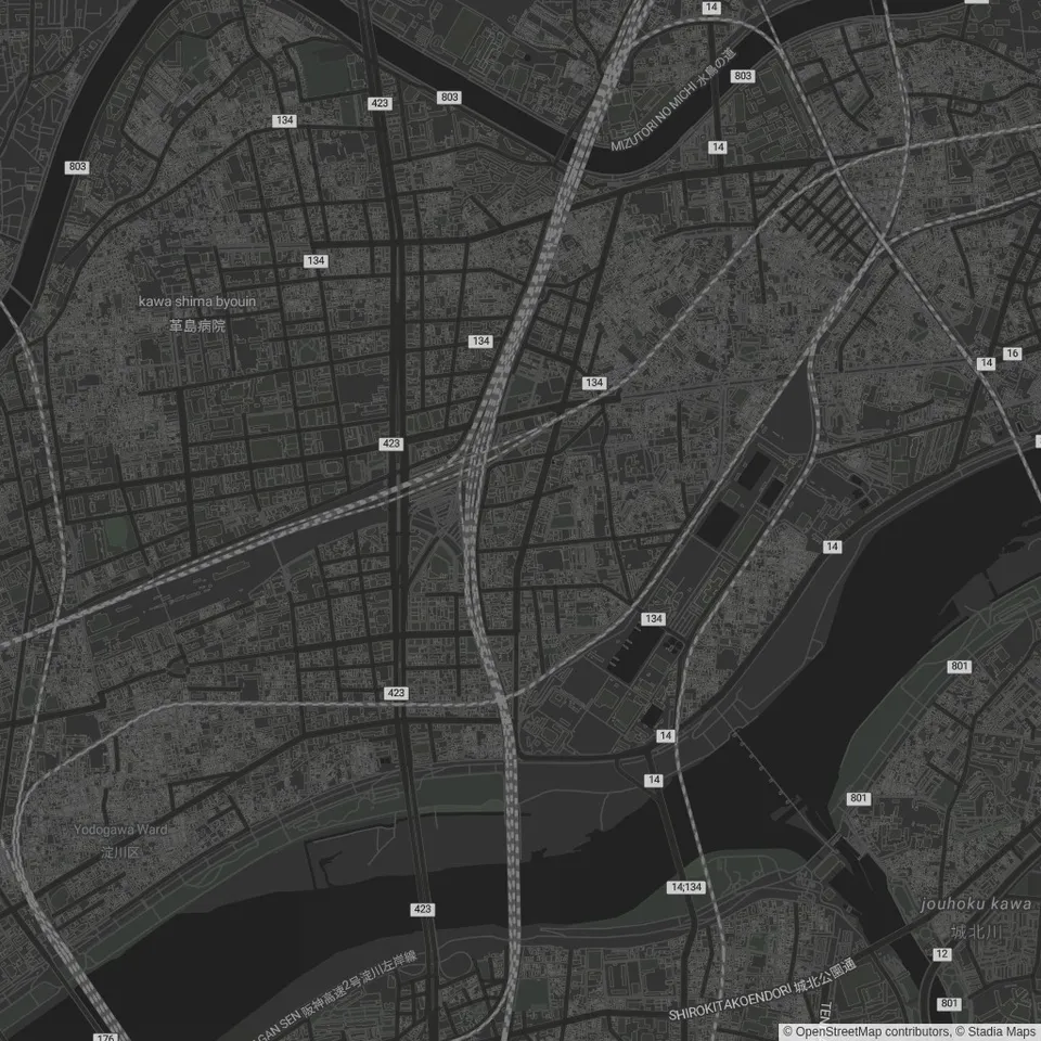 Venue location map