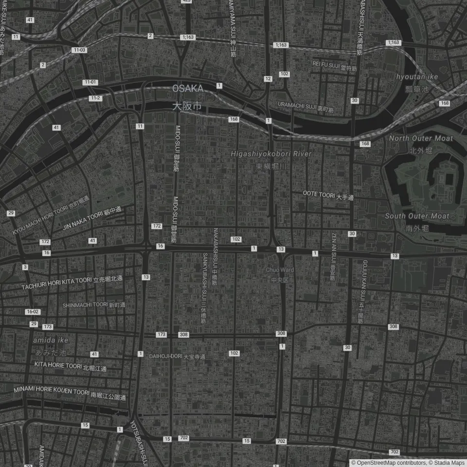 Venue location map