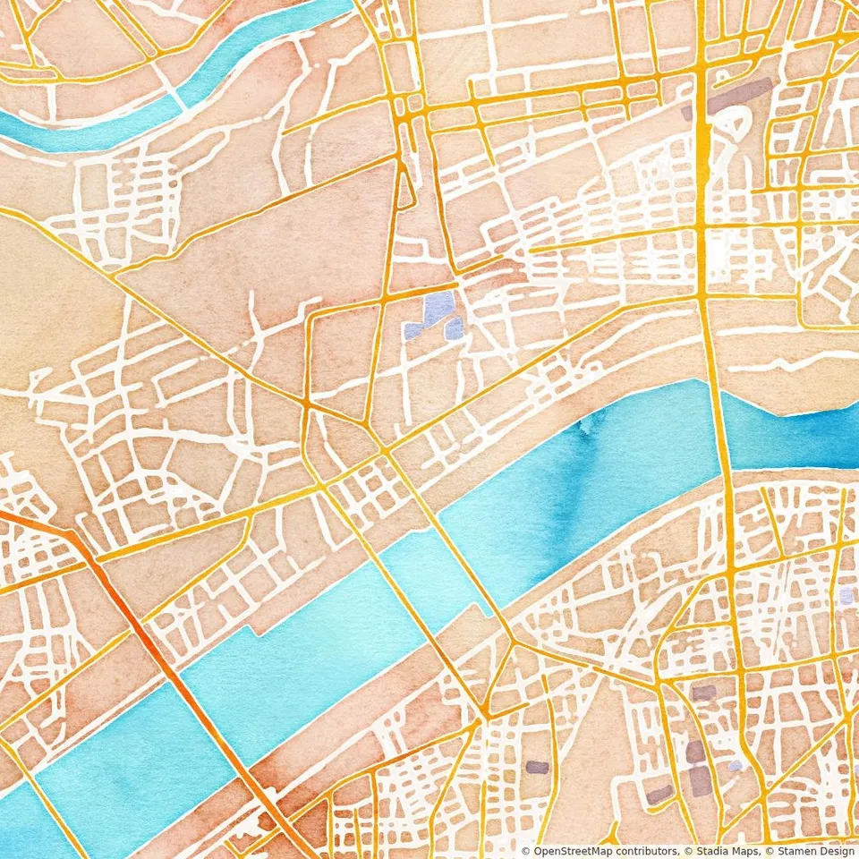 Venue location map