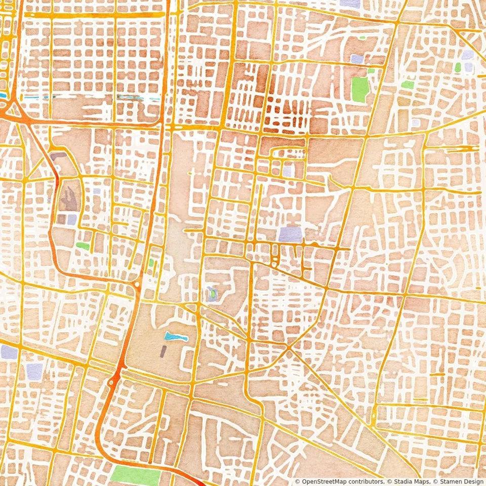 Venue location map